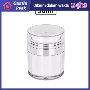 Makeup Squeeze Pump Botol Stoples Krim Botol Travel Losion Vakum Botol Pompa Pengap Wadah Kosong Makeup Foundation Tekan Wajah Peras