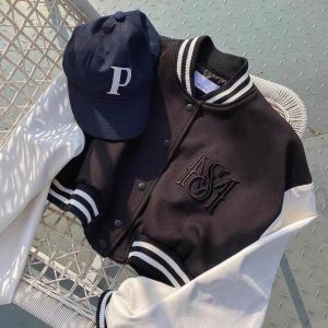 [ BASEBALL STYLE ] BASEBALL BASIC NY Bordier - Base ball Bordier New York Terbaru / Bahan Fleece Premium / Size S - XL / Jaket wanita Trendi terbaru / Bomber Basic Wanita Baeball / Terlaris Jacket Bomber Wanita Terkini / Warna Kombinasi Hitam Putih / COD