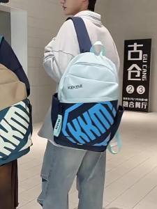 AE School backpack for boys in grades three to six large capacity lightweight backpack for junior high school boys backpack for teenage boys