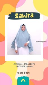 Zahira Khimar by Azmeela