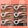 IMAGIC Cruelty-free Eyebrow Gel With Brush Eye Makeup Cream 6 Colors. 