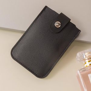 Pull Card Bag Leather Coin Purse Multi-card Slot Pocket Wallet Card Holder Pouch StoragePull Out Multi Slot Card Sleeve Bank Card Sleeve Anti Destructive Magnetic Card Cover