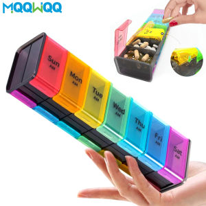Máy tổ chức thuốc cực lớn Máy tổ chức thuốc hàng tuần 7 ngày với hộp đựng thuốc ngăn lớn Hộp thuốc vitamin khổng lồ 2 lần một ngày2026