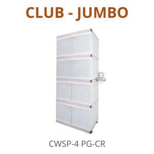 LEMARI PAKAIAN PLASTIK JUMBO CLUB [CLBBOX]
