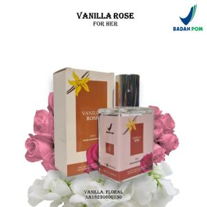 PROMO PARFUM VANILLA ROSE MINYAK WANGI WANITA CEWEK HARUM VANILA MAWAR TAHAN LAMA AROMA MENAWAN BPOM DAN HALAL