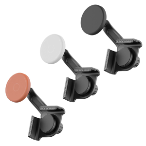 Universal Dashboard Phone Mount Rack With Rotatable Magnetic Base And Soft Silicone Suitable For Car Screens Secure Grip