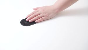 Boao 6 Pcs Palm Combs Hand Comb with Finger Loop Scalp MassagerBlack    Soft Silicone Nubs for Men Women Portable Pocket Shampoo Brush Wet Hair Stimulates Scalp Blood Circulation