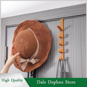 [Dale Dephne] Fivesegment Cửa Móc Áo Túi Khăn Mũ Tóc Ban Nhạc Liền Mạch Chủ Home Phòng Ngủ Lưu Trữ Tổ Chức Nhựa Màu Tinh Khiết Giá