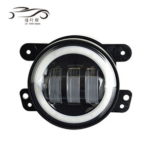 4 Inch LED Fog Light for Off Road Vehicles Dual Color Halo Angel Eye Driving Lamp