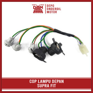 Cop Lampu Depan SUPRA FIT (PSP) - Pitingan Fiting Socket Soket Dop Utama + Kota + Riting Honda