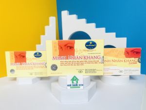 Minh Nhãn Khang giúp sáng mắt hỗ trợ làm giảm triệu chứng khô mắt nhức mỏi mắt chảy nước mắt sống hộp 30 viên
