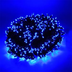 10M 100LED Black Wire Hari Raya Light String Lights Super High Quality Outdoor Fairy Light LED Light Strip Garland Black Wire for Ramadan Hari Raya Decoration Christmas Light