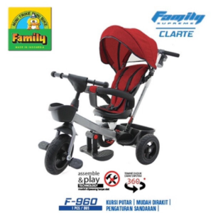 COD Sepeda Anak Family Roda Tiga Supreme Clarte F-960