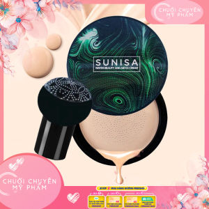 [HCM]Phấn Tươi Sunisa Kèm Bông Đánh Phấn Cao Cấp | Phấn nước Sunisa che khuyết điểm kiểm soát dầu phấn che khuyết điểm Sunisa kem che khuyet diem và kiem soat dau