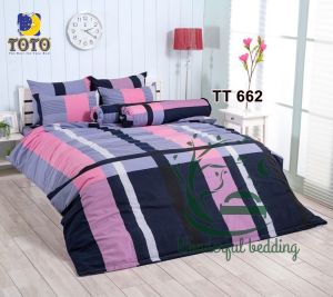 TOTO ผ้าปูที่นอน (ไม่รวมผ้านวม) TT 661 - 677 ( 3.5  5  6 ฟุต ) TT โตโต้ wonderful bedding bed TT661 662 666 672 677