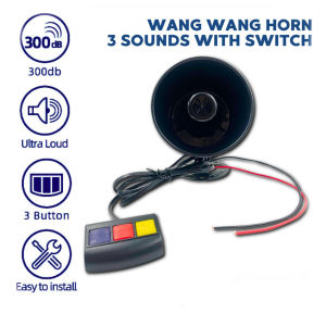 Motorcycle Twin Tone Air Horn Trumpet Truck 300DB 12V-24V Train Truck Car Kit Compressor