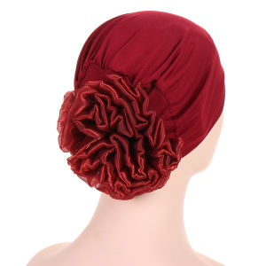 Multicolor Floral Turban Hat For Women Youth Daily Fashion Accessory Headwear/large Flower/warm/unique Style/outdoor Indoor Travel