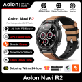 Aolon Smartwatch GPS Navi R2 Pace Strava 500mAh Battery IP68 Waterproof Bluetooth Call Fitness Tracker Men For Android IOS Jam Tangan Pria Original smartwatch terbaru 2024. 