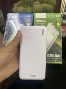 Pin Sạc dự phòng Hoco 10000 mah 20000 mah sạc nhiều thiết bị đèn led bảo hành 1 năm