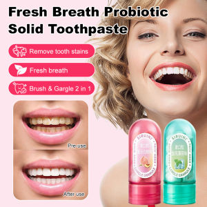 Convenient Toothpaste Fresh Breath Stain Removal Probiotic Teeth Cleaning Tablet Mouthwash Oral Care