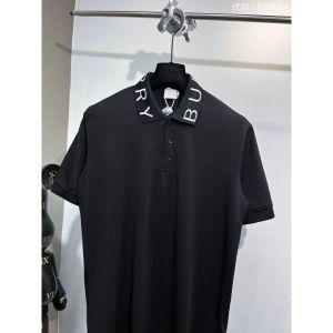 Áo thun POLO nam có cổ ngắn tay in chữ phối sọc chất thun cotton co dãn thoáng khí giá rẻ DV-FASHION