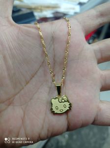 kalung anak set liontin hello kitty anti luntur anti iritasi