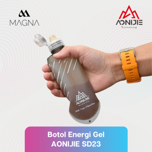 Botol Bidon Energi Gel Aonijie SD23 Tempat Nutrition Energy Gel Soft Flask Olahraga Lari Hiking Running Gym Trail Camping Water Bottle Sport Portable Minimalis