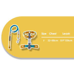 Không pha trộn dây dắt thú cưng bộ Dây Xích kiểu Color Block thiết kế khóa tháo nhanh Dây đeo điều chỉnh được kẽm D-Ring 360 ° xoay