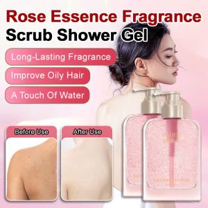 Essence Rose Shower Gel Hydrating Shower Gel Scrub Fragrance Shower Gel Fragrance Essence Shower Gel