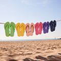 Havaianas Women's Slim Flip Flops (Navy Blue). 
