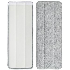 NEXASHOP 3PCS Microfiber Flat Mop Replacement Cloth Removable Washable Mop Accessories Durable Reusable Lazy Mop Cloth