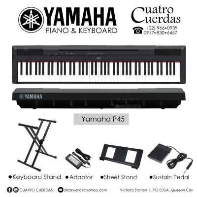 Yamaha P45 88-Weighted Keys Digital Piano