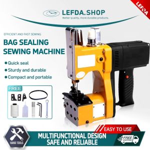 Electric Sewing Machine Handheld Cordless Electric Sewing Machine Portable Sack Packing Machine Lithium Battery Automatic Packing Mesin Jahit 