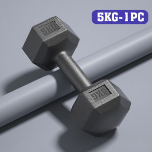 【BUY 1 TAKE 1】Hexagonal Dumbbell Rubber 10/15/20KG Fitness Equipment Dumbbell Set For Man/Woman