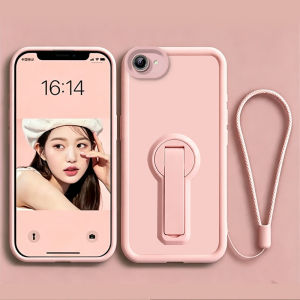 Feadship Case for VIVO Y81 Y81i Y83 phone casing Softcase Silicone shockproof Cover new design aesthetic 360 ° rotate with holder Lanyard for girls cute pink JTXZZJ1