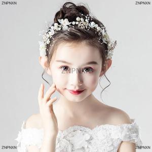 [COD] ZNPNXN Bridal Hair Headdress Flower Wreath Bride Garland Head Hoop Headbands Hair Jewelry