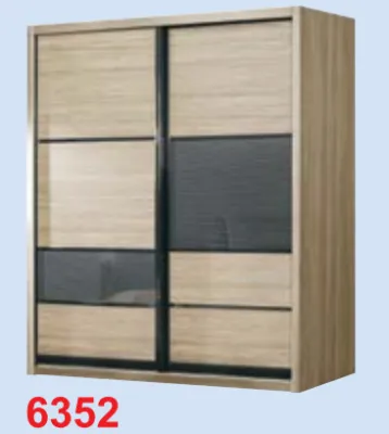 5ft x 8ft Custom Made Sliding Wardrobe/ Melamine Wardrobe/ Anti Jump Sliding Door