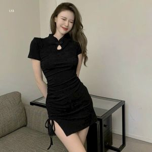 🍒🍒🍒 ĐẦM THUN GÂN CỔ TÀU RÚT DÂY ÔM BODY TẾT 2023 NOEL