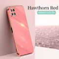Samsung Galaxy A22 5G Case Luxury Plating Casing SamsungA22 Soft TPU 6D Shockproof Back Phone Cover. 