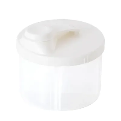 4-Grids Portable Food Storage Box Baby Milk Powder Dispenser Food Container Snack Dispenser