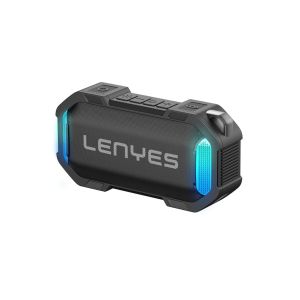 (SG) LENYES S233 Wireless Speaker - TWS Bluetooth 5.3 Can-Size Waterproof IPX7 Magnetic Portable RGB Light