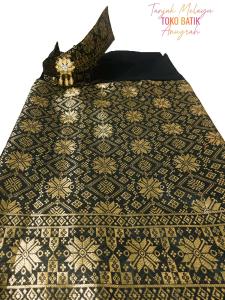 Tanjak Songket Melayu BalongRaja + Kain Rumpak