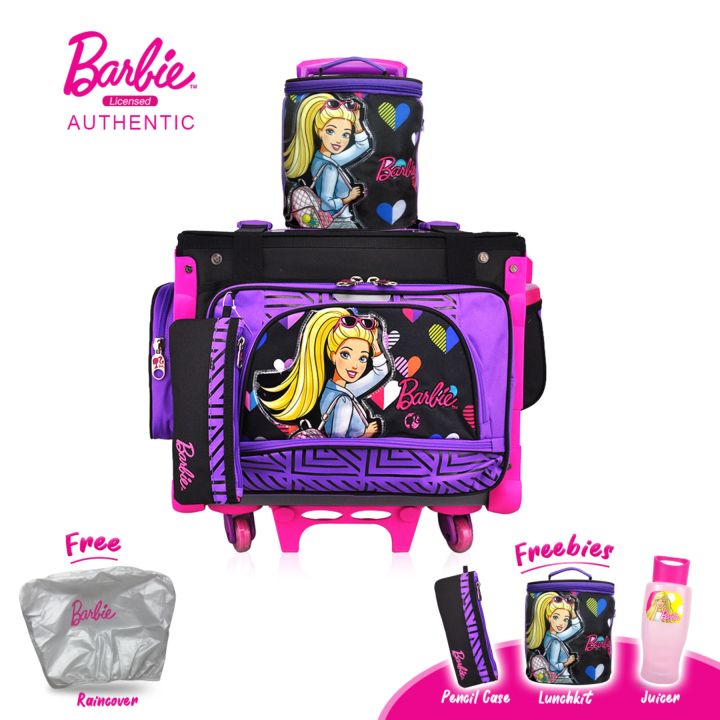 Barbie Large Box-Type Trolley I Heart It Lazada PH