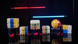 Hình Cầu Mê Cung Khối 3x3 Magic Cube in Teaser Logic Trận Tập Trung Huấn Luyện Đồ Chơi Giảm Căng Thẳng Cho Trẻ Em Người Lớn