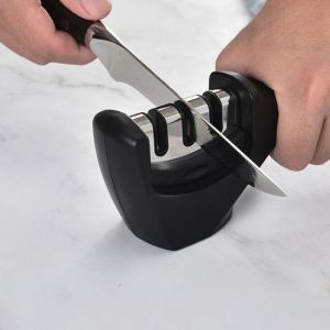 KCH Pengasah Pisau Knife Sharpener Asahan Pisau Hitam