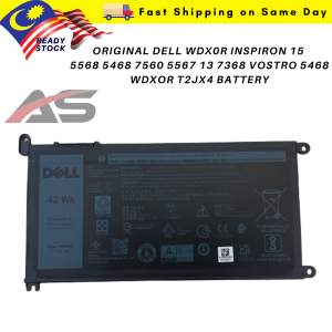 Original Dell Battery WDX0R Inspiron 15 5568 5468 7560 5567 13 7368 Vostro 5468 WDXOR T2JX4