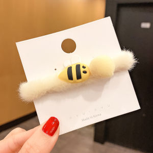 Ikat Rambut Bulu Motif Karakter Karet Rambut Korea Import Lucu Kunciran Dewasa dan Anak