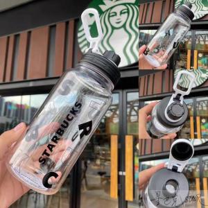 Starbucks Official Exclusive Sporty Style Water Bottle 1L Large Capacity Fresh Design