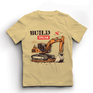 Baju Kaos Distro Anak Laki Laki Karakter Excavator Lucu Import Usia 1 - 10 Tahun - Hypelane - DTF