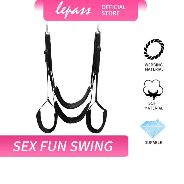 Lepass Sex Swings Bondage Restraints BDSM Sex Toys for Men Women SM Sexual  Abuse Tools Bondage Set Adjustable Restraint Kit High Quality Bondage Toys  Safe And Comfortable Bdsm Tools - Lazada |